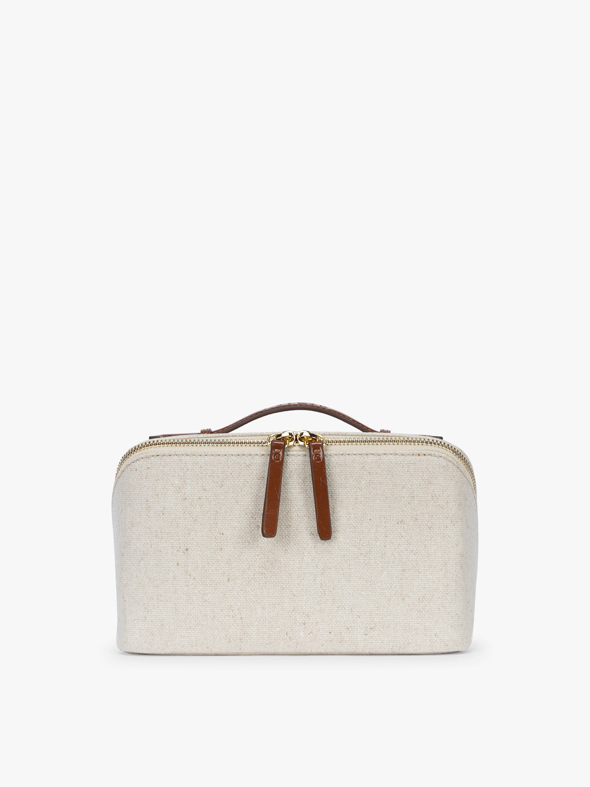 Colette Lay-Flat Toiletry Bag in Canvas