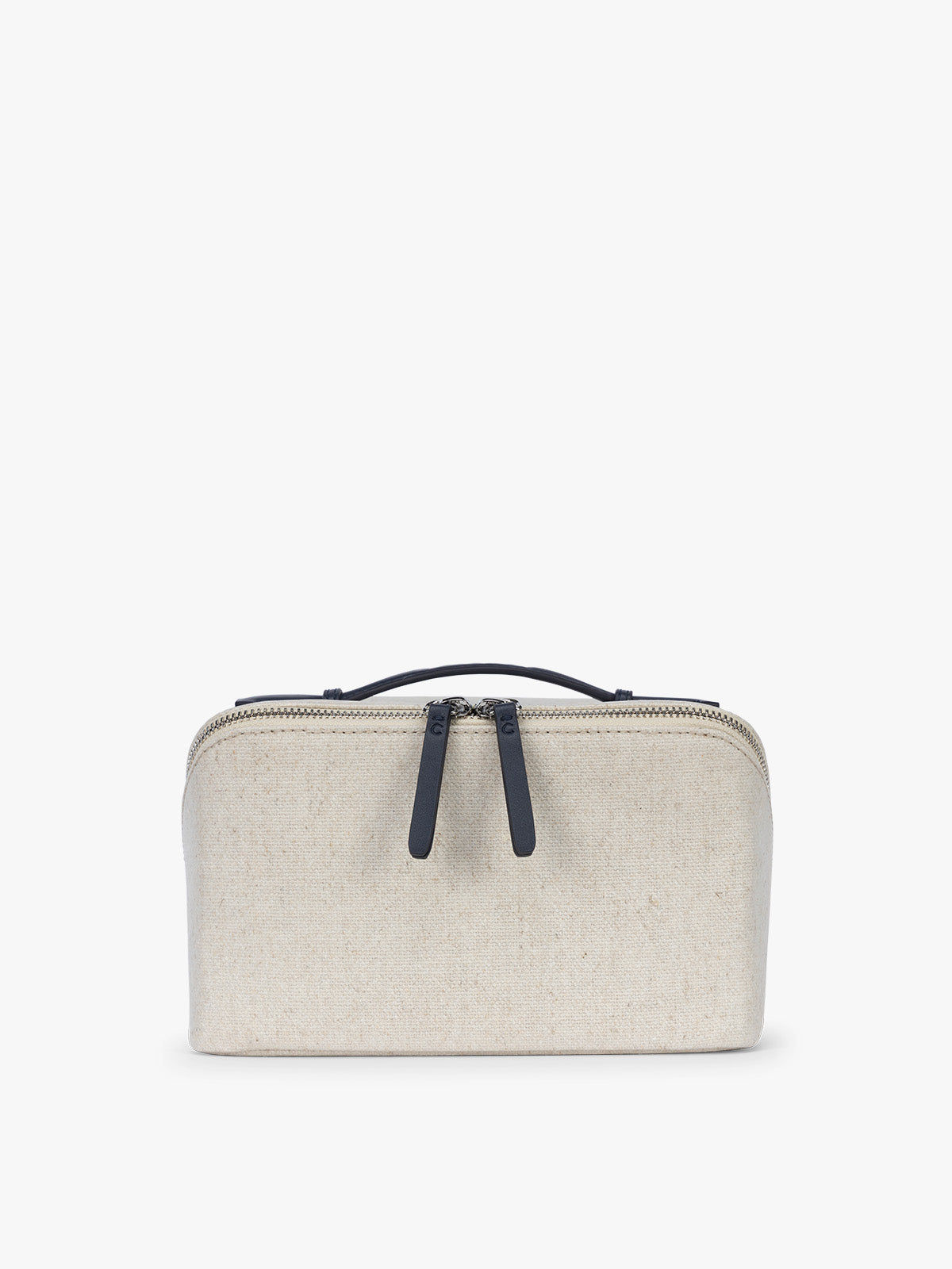 Colette Lay-Flat Toiletry Bag in Canvas